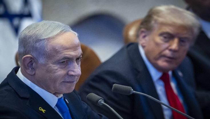 טראמפ תוקף לפני הפגישה: "לא צריך שביבי יאמר לי מה קורה בהר המכוש"