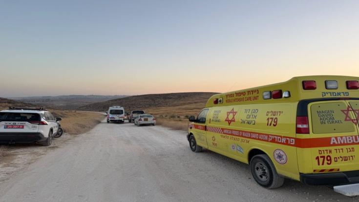 אסון כבד בבנימין: "נאלצנו לקבוע את מותו במקום"