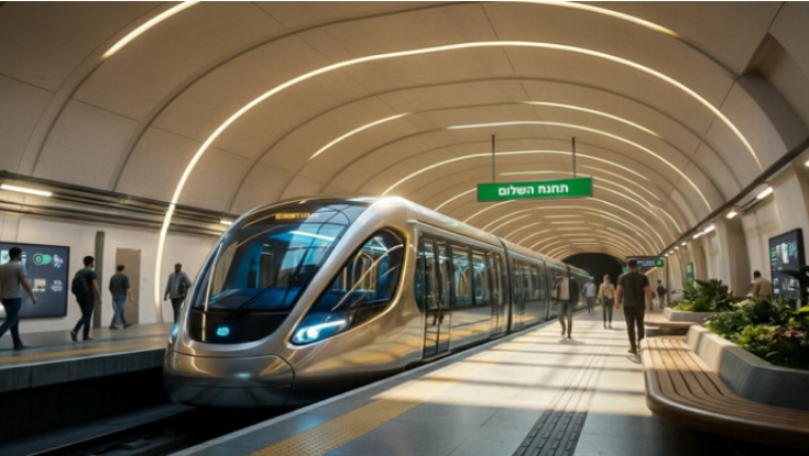 רכבות ללא נהג: הפרויקט הגרנדיוזי בגוש דן מתקדם לשלב הבא