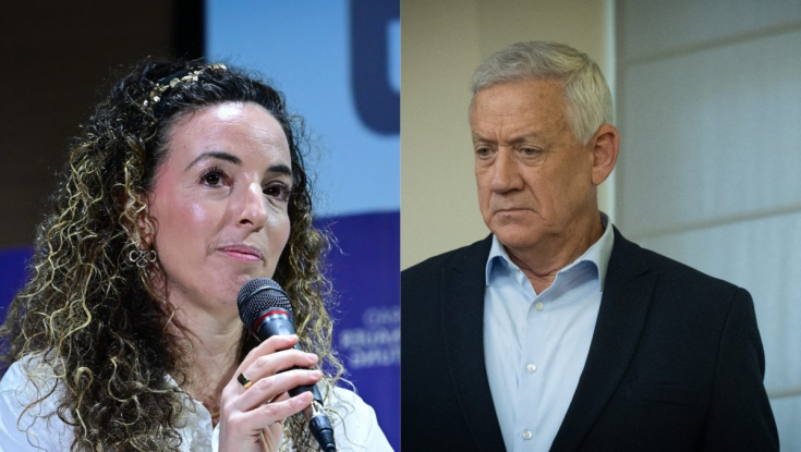 גנץ מאיים לחשוף התכתבויות אישיות של עידית סילמן - כך היא הגיבה