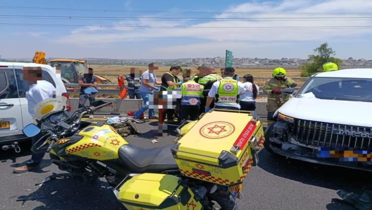 טרגדיה בכביש 6: "הענקנו לו טיפול רפואי תוך כדי פעולות החילוץ של לוחמי האש"