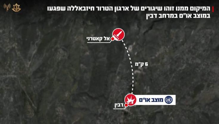 חיזבאללה שיגר פצמ"רים לדרום לבנון: חייל יוניפי"ל נהרג