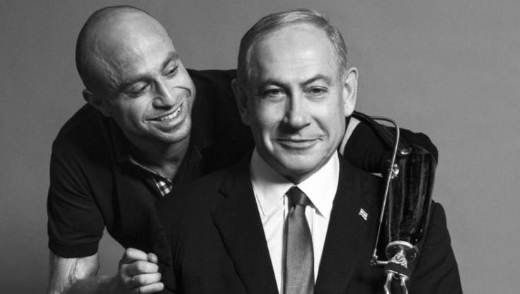 במרכז הבמה: התמונה המיוחדת של זיו שילון עם ראש הממשלה נתניהו