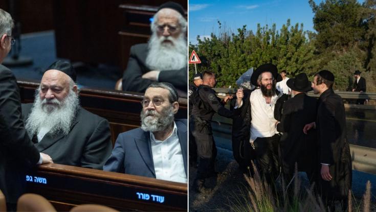 אישה בהיריון נפצעה קשה בהפגנת החרדים: "נהפוך את המדינה"