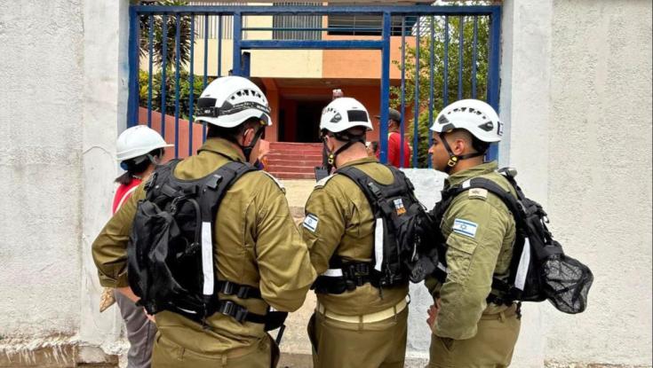 תיעוד מיוחד: משלחת פיקוד העורף באזור האסון בוונצואלה