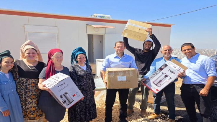 תיקון היסטורי: המשפחות מתחילות לאכלס את היישוב החדש בשומרון