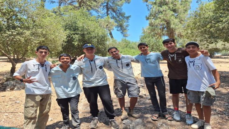 לראשונה: מחנה סיירים נודד עם גיבורי מלחמה בהרי ירושלים