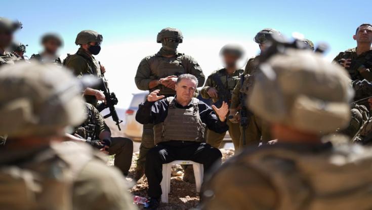 שר הביטחון ביקר בסוריה: "צה"ל יישאר כאן על מנת להבטיח את ביטחוננו"