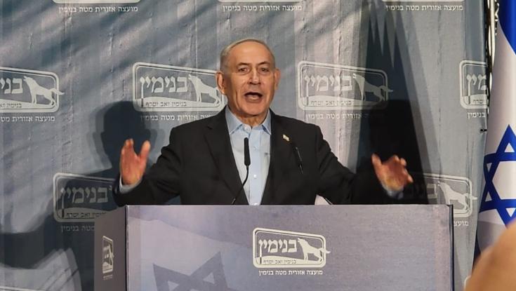 נתניהו מזהיר: "השמאל לא יפיל את הימין. רק הימין יכול להפיל את הימין"