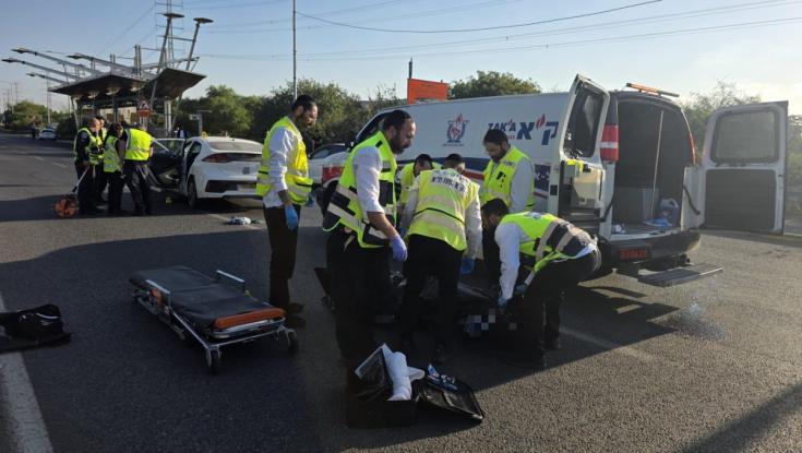 אסון במרכז: "רוכב הקורקינט נפגע מרכב - מותו נקבע במקום"
