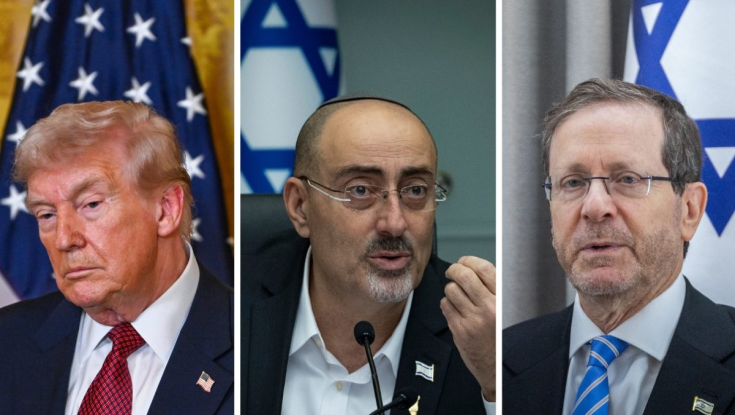 "הנשיא הרצוג פחד לטוס מעל ארה"ב - מחשש שטראמפ יעצור אותו"