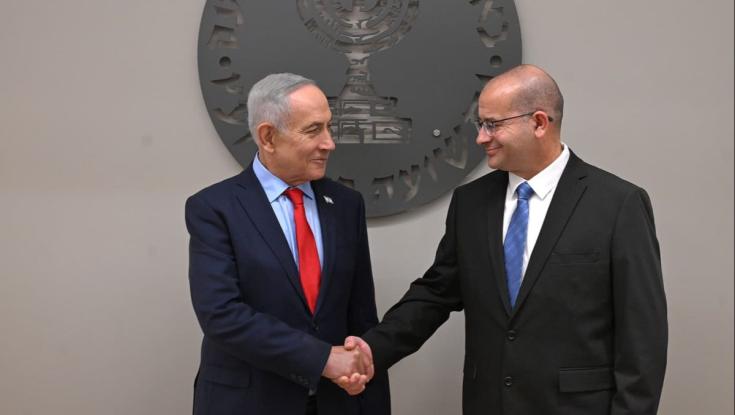 רומן גופמן נכנס לתפקיד ראש המוסד: "נעזור למשטר האיראני לחלוף מהעולם"