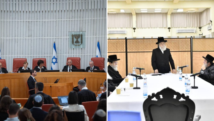 מועצת חכמי ש"ס בתקיפה חריגה נגד בג"ץ: "אין לכם סמכות"