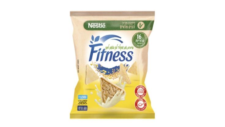 FITNESS משיקה פריכיות בציפוי שוקולד לבן בטעם לימון