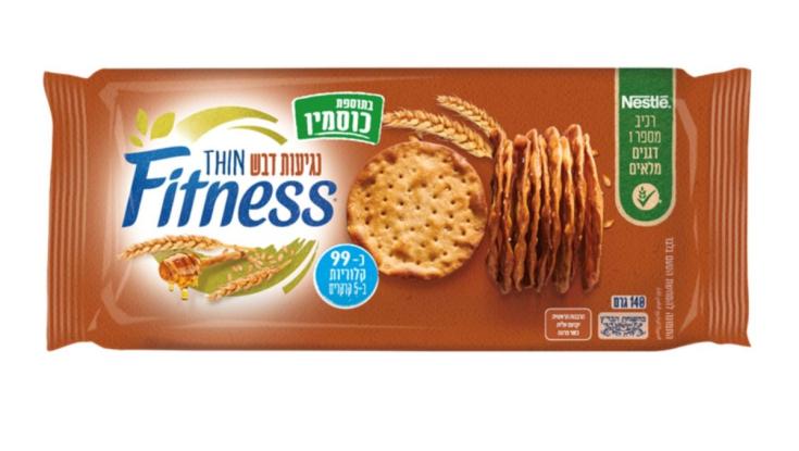 FITNESS THIN משיקה קרקר כוסמין עם נגיעות דבש