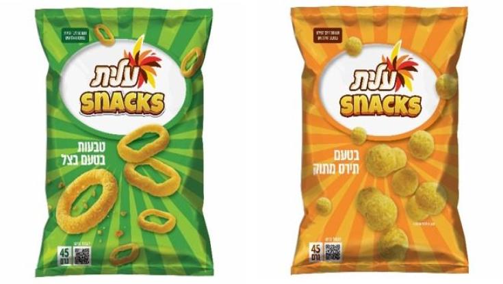 עלית נכנסת לעולם החטיפים המלוחים עם סדרת Snacks חדשה