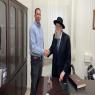 ח"כ מתן כהנא עם הרב שטרן צילום: דוברות חדשות