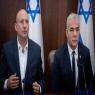 לפיד ובנט  צילום: Yonatan Sindel/Flash90 חדשות