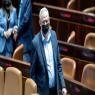 גנץ מאוכזב הערב צילום: Yonatan Sindel/Flash90 חדשות