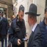 הרב ישראל אריאל מעוכב בכניסה להר הבית צילום: ברוך ליאור חדשות