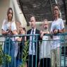 בני משפחת אוקנין, הבוקר צילום: Yossi Aloni/Flash90 חדשות