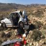 הרכב בו פגעו השוטרים צילום: דוברות איחוד הצלה חדשות