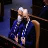 בנט ולפיד במליאת הכנסת צילום: Olivier Fitoussi/Flash90 פוליטי