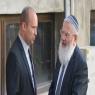 הרב אלי בן דהן ונפתלי בנט, "כוונתו טובה" צילום: FLASH90 חדשות