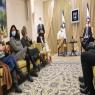 הנשיא הרצוג בפגישה עם נציגי המשפחות צילום: דוברות בית הנשיא חדשות