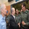 בנט מבקר במג"ב צילום: עמוס בן גרשום/ לע"מ חדשות
