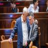 גדעון סער ובני גנץ צילום: Olivier Fitoussi/Flash90 חדשות