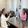 מתן כהנא עם איילת שקד, ארכיון  צילום: ללא חדשות