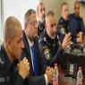 בן גביר עם בכירי המשטרה, ארכיון צילום: ללא חדשות
