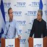 יאיר לפיד ואלעזר שטרן צילום: Ben Kelmer/FLASH90 פוליטי