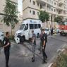 נפילת רקטה באשקלון  צילום: דוברות המשטרה כסף