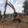 העבודות להרחבת הנתיב צילום: אגף דוברות וקשרי ציבור במשרד הביטחון חדשות