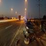 זירת התאונה צילום: דוברות המשטרה חדשות