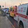 זירת הפיגוע בגבעת שמואל צילום: דוברות מד"א חדשות