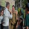 כוכבי והדסה אדלר מעניקים את הדרגה צילום: דובר צה"ל חדשות