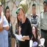 רעייתו סופדת. "תודה שבחרת בי" צילום: דוברות המשטרה חדשות