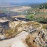 תל גזר השרוף צילום: רועי שטראוס רשות הטבע והגנים חדשות