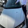 פגיעות הירי ברכב צילום: סרגיי קמשב חדשות