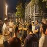 גורן ותלמידי ישיבות ההסדר צילום: ללא חדשות