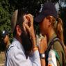 מתייש וחיילת בזמן הפינוי צילום: Yossi Zamir/ Flash90. התיישבות