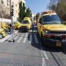 זירת האירוע, גבר הרוג ושניים פצועים צילום: תיעוד מבצעי מד"א מבזקים