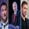 נתניהו, מגיב לבנו? צילום: Avshalom Sassoni/Flash90, Chaim Goldberg/Flash90, Yonatan Sindel/Flash90 פוליטי
