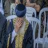 הרב עמאר בזמן שאוחנה חולף על פניו צילום: Chaim Goldberg/Flash90 חדשות