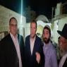 ראש מועצת שומרון בקבר יוסף צילום: רועי חדד חדשות