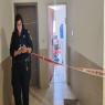 זירת הרצח בחדרה צילום: דוברות המשטרה חדשות