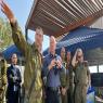 השר גלנט קיבל סקירה על פעילות הכוחות בשטח צילום: אריאל חרמוני, משרד הביטחון חדשות